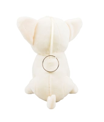 Home Variedades Chaveiro Cachorro Chihuahua Branco-Pelúcia 3 Home Variedades Chaveiro Cachorro Chihuahua Branco-Pelúcia 3
