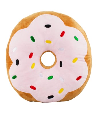 Home Variedades Rosquinha Sabor Morango 33cm - Pelúcia 1 Home Variedades Rosquinha Sabor Morango 33cm - Pelúcia 1