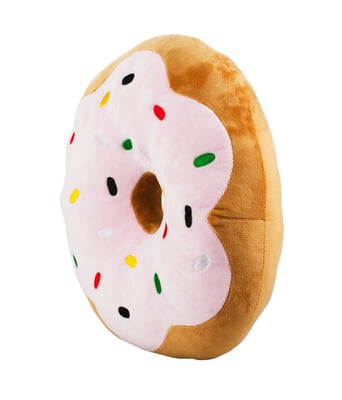 Home Variedades Rosquinha Sabor Morango 33cm - Pelúcia 3 Home Variedades Rosquinha Sabor Morango 33cm - Pelúcia 3