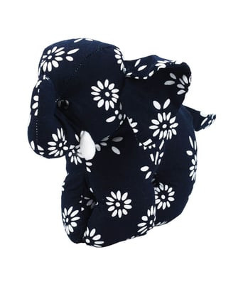 Home Variedades Elefante Pano Flores 17cm - Pelúcia 4 Home Variedades Elefante Pano Flores 17cm - Pelúcia 4