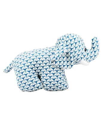 Home Variedades  Elefante Pano Forma Geométrica 33cm - Pelúcia  2