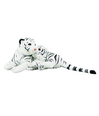 Home Variedades  Tigre Branco Mãe Filhote   1