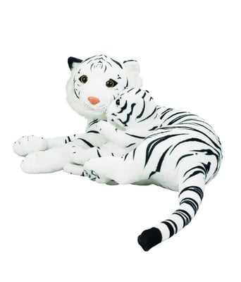 Home Variedades  Tigre Branco Mãe Filhote   2