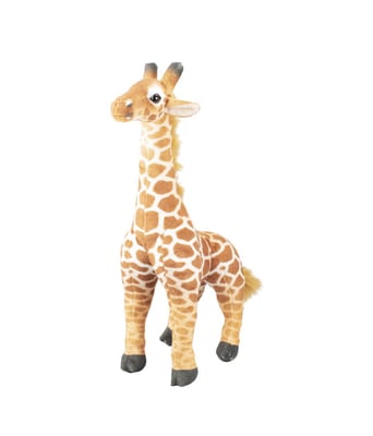 Home Variedades  Girafa Realista Em Pé 52cm - Pelúcia  4