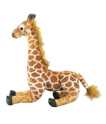 Home Variedades  Girafa Realista Em Pé 52cm - Pelúcia  5