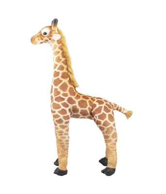 Home Variedades  Girafa Realista Em Pé 79cm - Pelúcia  2