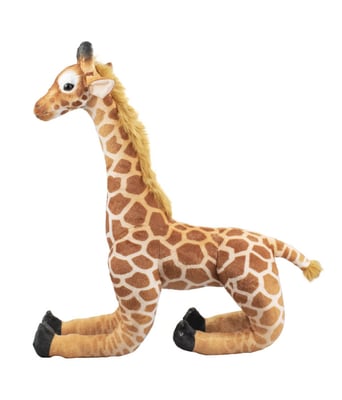 Home Variedades  Girafa Realista Em Pé 79cm - Pelúcia  5