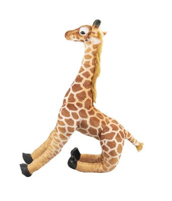 Home Variedades  Girafa Realista Em Pé 79cm - Pelúcia  6