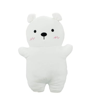 Home Variedades  Urso Branco 42cm - Pelúcia  1