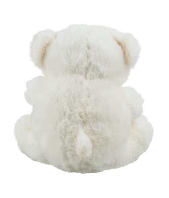 Home Variedades Urso Branco Coração 19cm - Pelúcia 3 Home Variedades Urso Branco Coração 19cm - Pelúcia 3