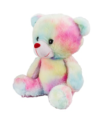 Home Variedades Urso Sentado Colorido 31cm - Pelúcia 4 Home Variedades Urso Sentado Colorido 31cm - Pelúcia 4