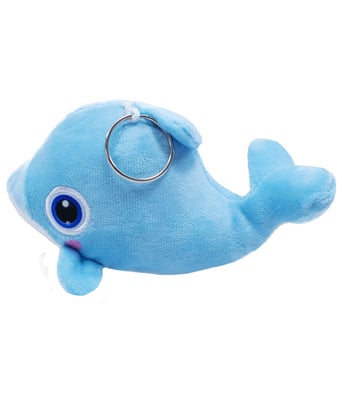 Home Variedades Chaveiro Golfinho Azul Bochechas Rosadas 18cm 2 Home Variedades Chaveiro Golfinho Azul Bochechas Rosadas 18cm 2
