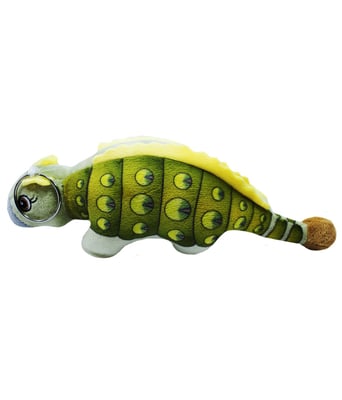 Home Variedades  Chaveiro Dinossauro Bola Cauda 23cm - Pelúcia  2