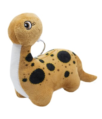 Home Variedades  Chaveiro Dinossauro Pescoçudo 16cm - Pelúcia  1