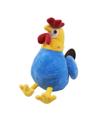 Home Variedades  Galo Azul 34cm - Pelúcia  2