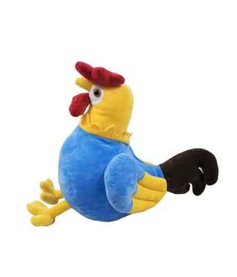 Home Variedades  Galo Azul 34cm - Pelúcia  3