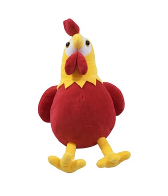 Home Variedades  Galo Vermelho 34cm - Pelúcia  1