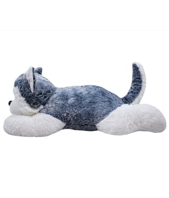 Home Variedades Cachorro Husky Desitado 70cm - Pelúcia 2 Home Variedades Cachorro Husky Desitado 70cm - Pelúcia 2