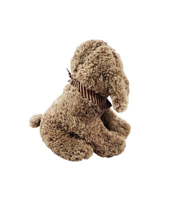 Home Variedades  Cachorro Marrom 25cm - Pelúcia  3