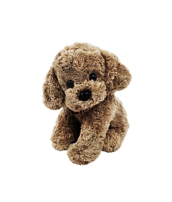 Home Variedades  Cachorro Marrom 25cm - Pelúcia  1