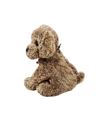 Home Variedades  Cachorro Marrom 25cm - Pelúcia  2