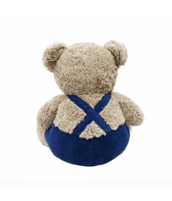 Home Variedades Urso Gravata Suspensório 34cm - Pelúcia 3 Home Variedades Urso Gravata Suspensório 34cm - Pelúcia 3