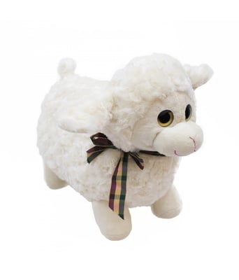 Home Variedades Ovelha Laço 25cm - Pelúcia 2 Home Variedades Ovelha Laço 25cm - Pelúcia 2