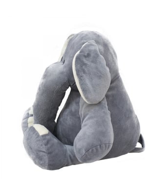 Home Variedades   Elefante Cinza Sentado 30cm - Pelúcia  2