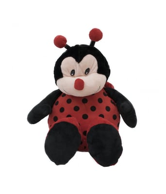 Home Variedades Joaninha Com Capuz 36cm - Pelúcia 1 Home Variedades Joaninha Com Capuz 36cm - Pelúcia 1