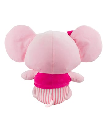 Home Variedades  Elefante Rosa Orelhudo Sentado 34cm - Pelúcia  3