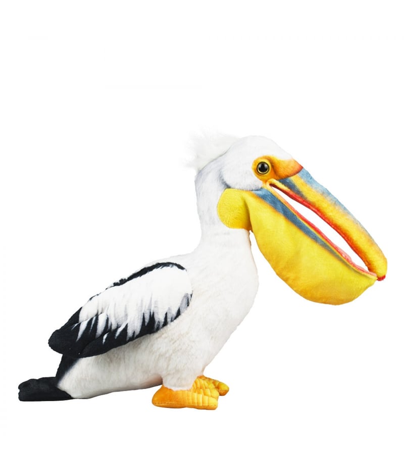 Pelicano Realista 37cm - Pelúcia