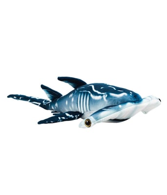 Home Variedades Tubarão Martelo Realista 64cm - Pelúcia 5 Home Variedades Tubarão Martelo Realista 64cm - Pelúcia 5