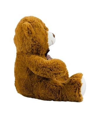 Home Variedades Urso Marrom Sentado Laço 29cm - Pelúcia 2 Home Variedades Urso Marrom Sentado Laço 29cm - Pelúcia 2