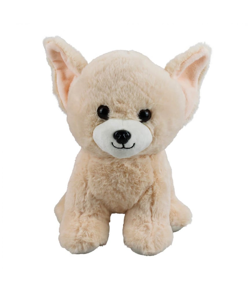 Cachorro Chihuahua Bege 20cm - Pelúcia