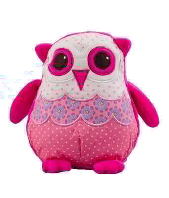 Home Variedades Coruja Rosa 17cm - Pelúcia 1 Home Variedades Coruja Rosa 17cm - Pelúcia 1