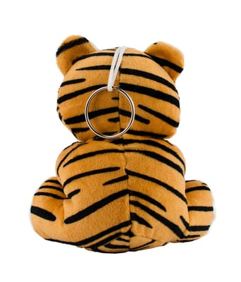 Home Variedades Chaveiro Tigre Coração 16cm - Pelúcia 3 Home Variedades Chaveiro Tigre Coração 16cm - Pelúcia 3
