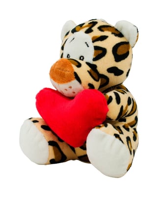 Home Variedades Chaveiro Onça Coração 16cm - Pelúcia 4 Home Variedades Chaveiro Onça Coração 16cm - Pelúcia 4