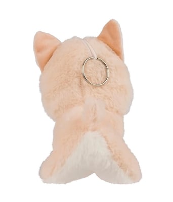 Home Variedades  Chaveiro Cachorro Bege 17cm - Pelúcia  3