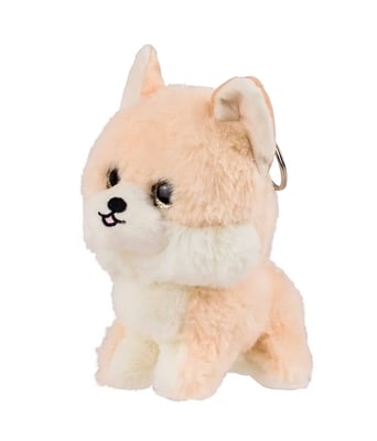 Home Variedades Chaveiro Cachorro Bege 17cm - Pelúcia 4 Home Variedades Chaveiro Cachorro Bege 17cm - Pelúcia 4