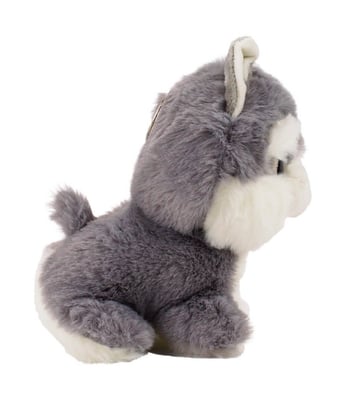 Home Variedades  Chaveiro Cachorro Husky 17cm - Pelúcia  2