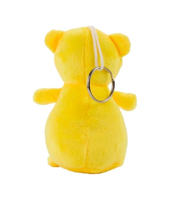 Home Variedades  Chaveiro Urso Amarelo 15cm - Pelúcia  3