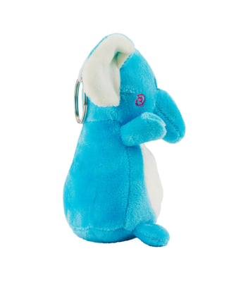 Home Variedades  Chaveiro Elefante Azul 15cm - Pelúcia  2