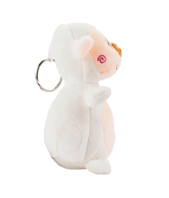 Home Variedades Chaveiro Ovelha Branca 15cm - Pelúcia 2 Home Variedades Chaveiro Ovelha Branca 15cm - Pelúcia 2