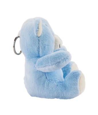 Home Variedades  Chaveiro Urso Azul 15cm - Pelúcia  2