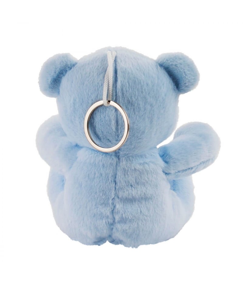 Chaveiro Urso Azul 15cm - Pelúcia