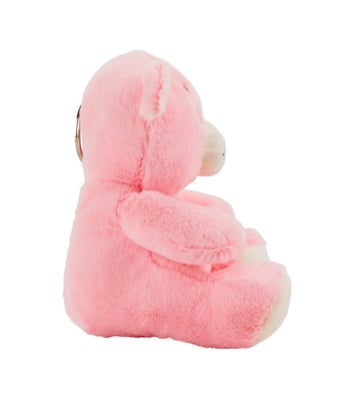 Home Variedades  Chaveiro Urso Rosa 15cm - Pelúcia  2