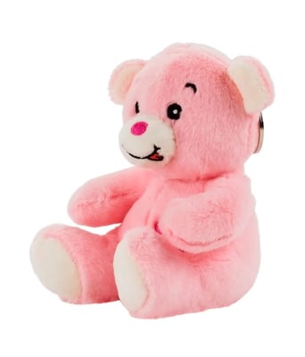 Home Variedades  Chaveiro Urso Rosa 15cm - Pelúcia  4