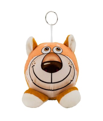 Home Variedades  Chaveiro Caricatura Cachorro Akita Inu 12cm    1