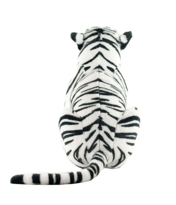 Home Variedades Tigre Branco S. Realista 39cm - Pelúcia 3 Home Variedades Tigre Branco S. Realista 39cm - Pelúcia 3