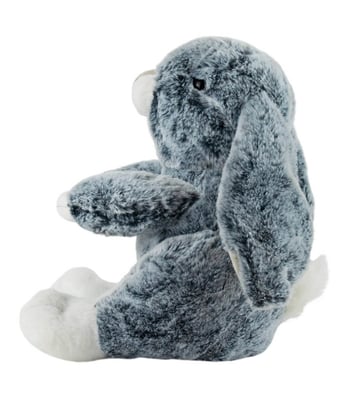 Home Variedades Coelho Cinza Sentado 20cm - Pelúcia 2 Home Variedades Coelho Cinza Sentado 20cm - Pelúcia 2